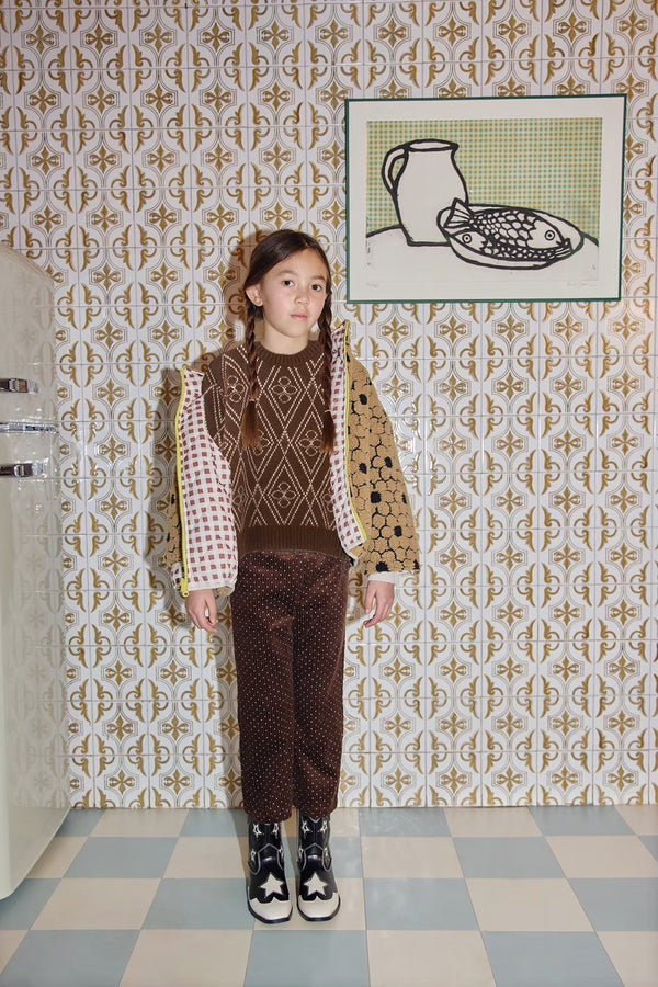FISH & KIDS / TEDDY BEAR REVERSIBLE JACSKET