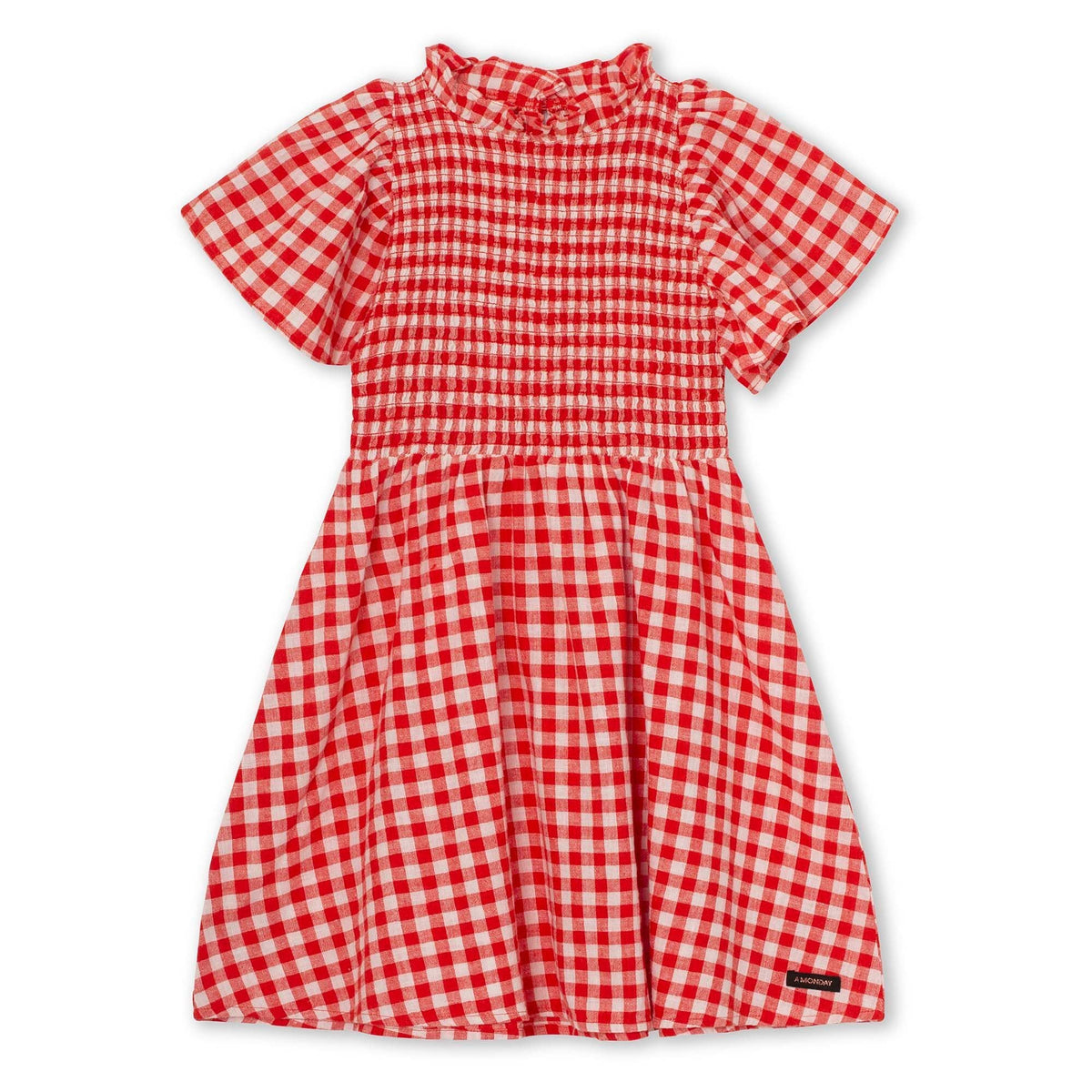 A MONDAY / Eliya Dress - Poppy Check