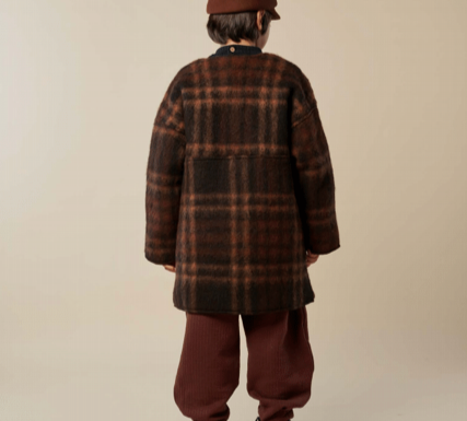 HELLO LUPO / Kimono Coat - Chestnut