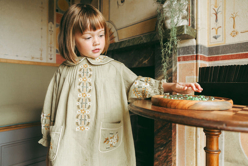 LALi / Marie Dress in Faded Moss
