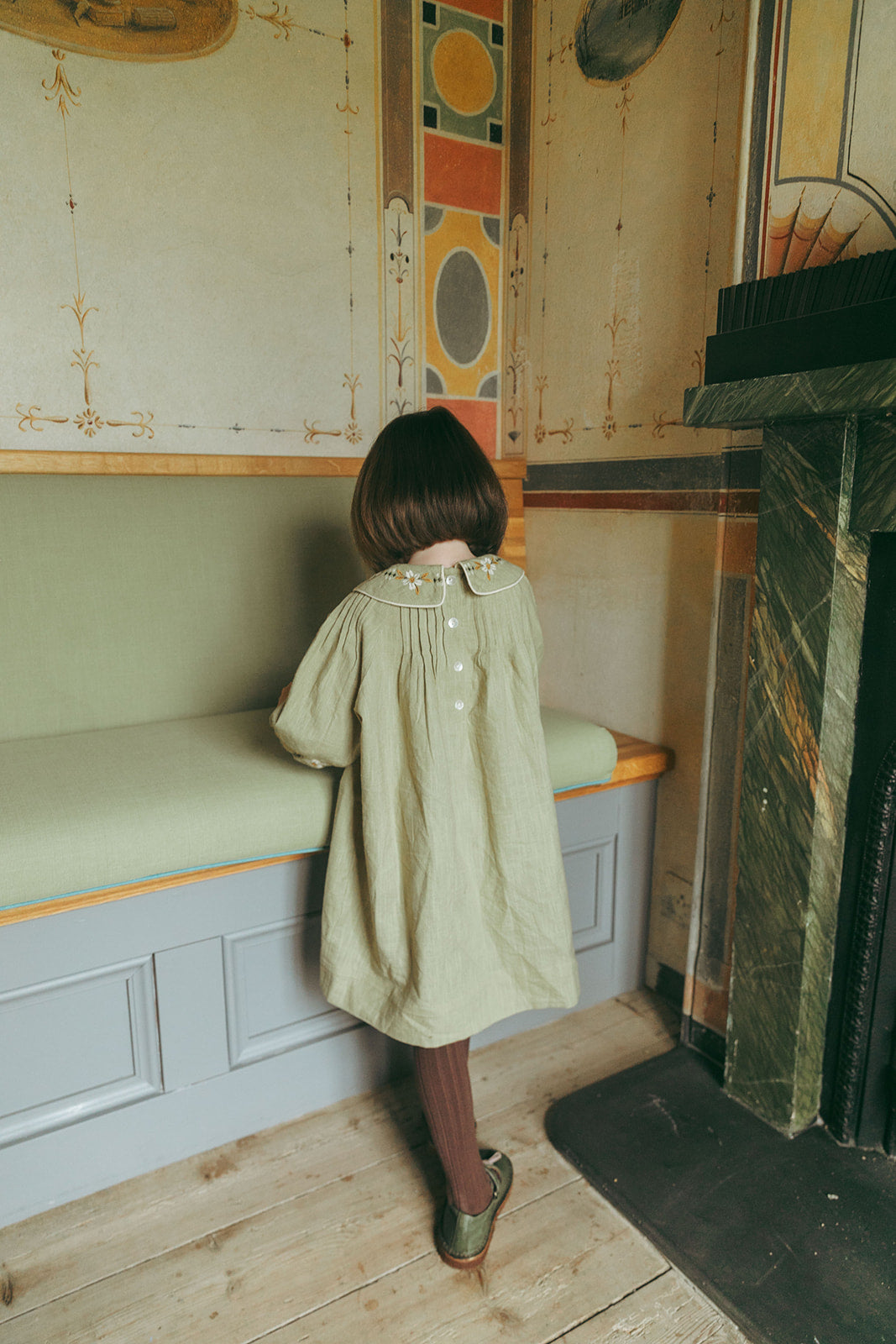 LALi / Marie Dress in Faded Moss