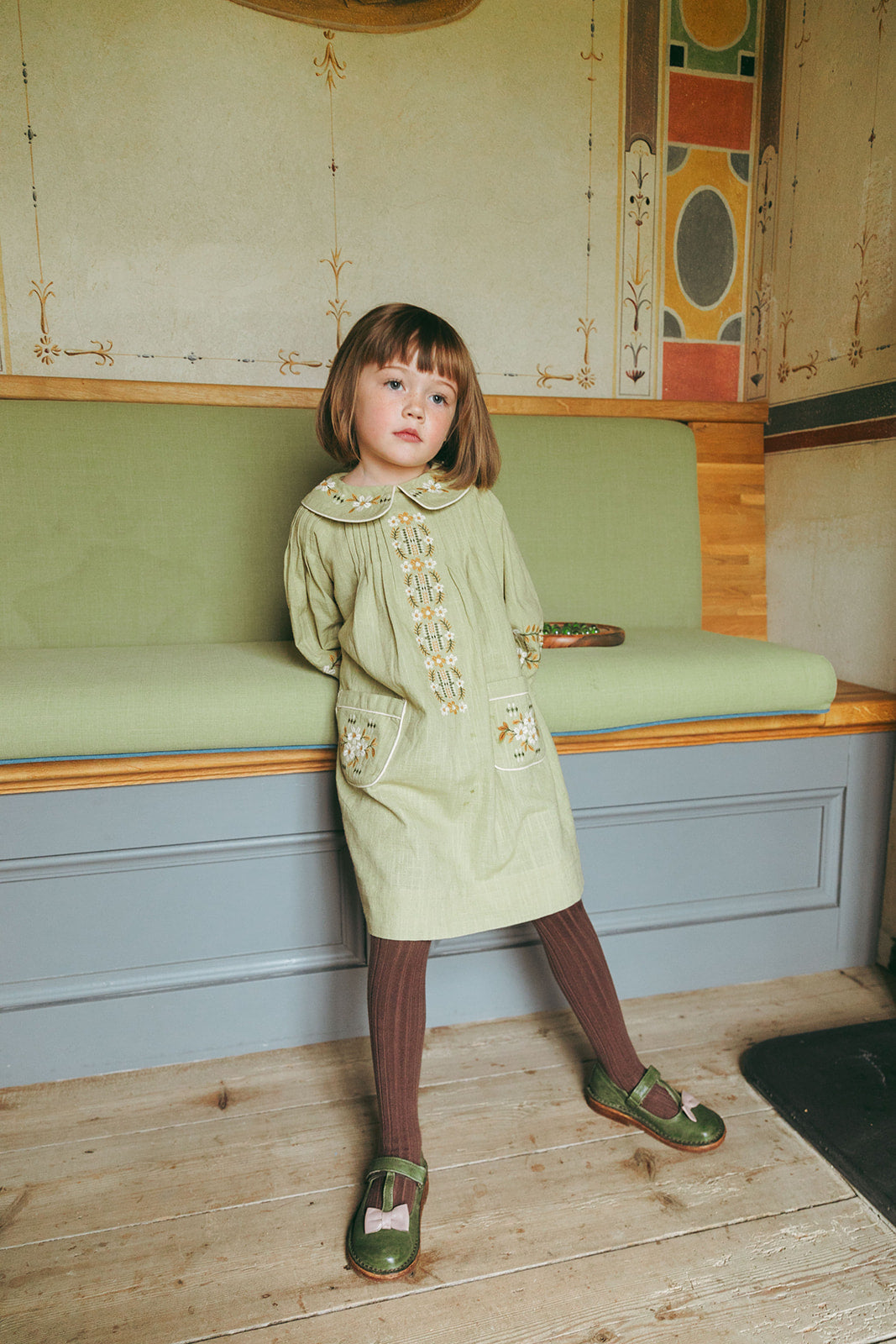 LALi / Marie Dress in Faded Moss
