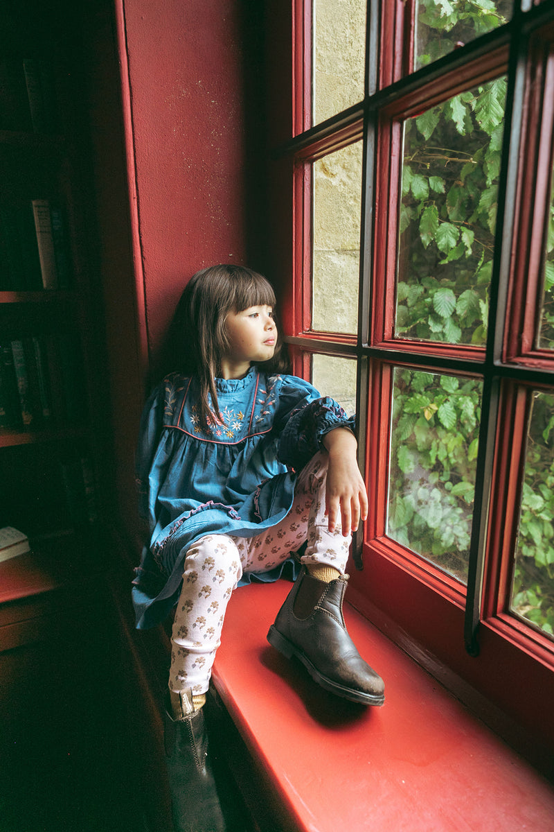 LALi / Leggings in Textured Floral