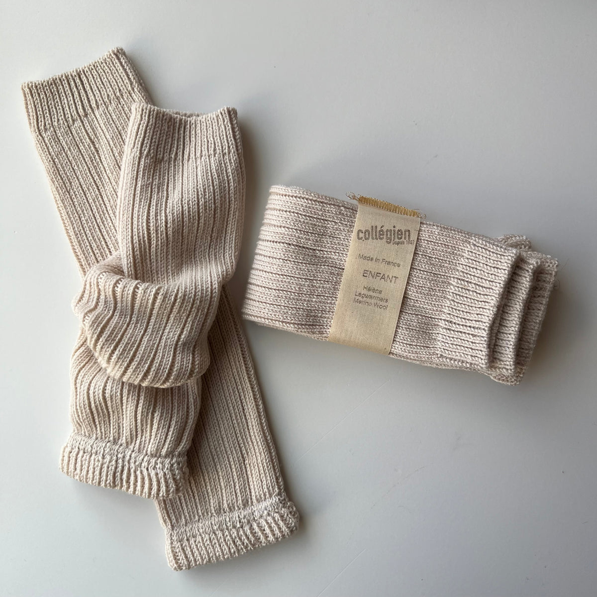 collegien / Helène - Ribbed Merino Wool Leg Warmers