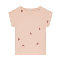 studio boheme paris / T-shirt BAMA- LIGHT PINK/ STARFISH【last1 / 12m】