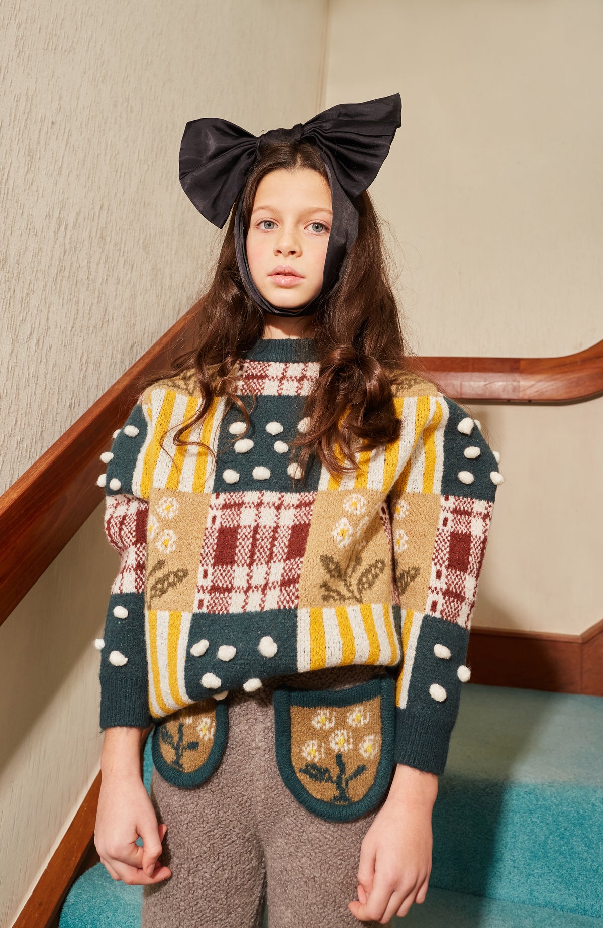 FISH &amp; KIDS / patchwork dress