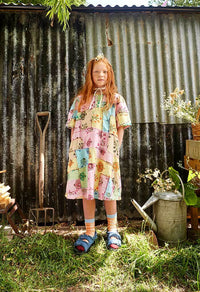 FISH &amp; KIDS / patchwork dress