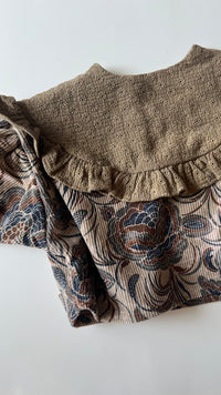 HELLO LUPO / Lacey Top - Vintage Flower/Beige Blossom