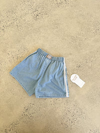 twin collective / TRICKY TRACK SHORT-LIGHT BLUE