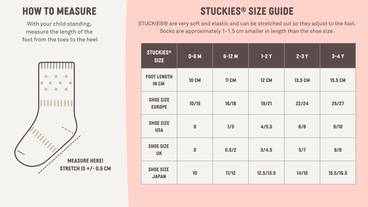 STUCKIES /  cotton socks (3-4y:滑り止めなし)