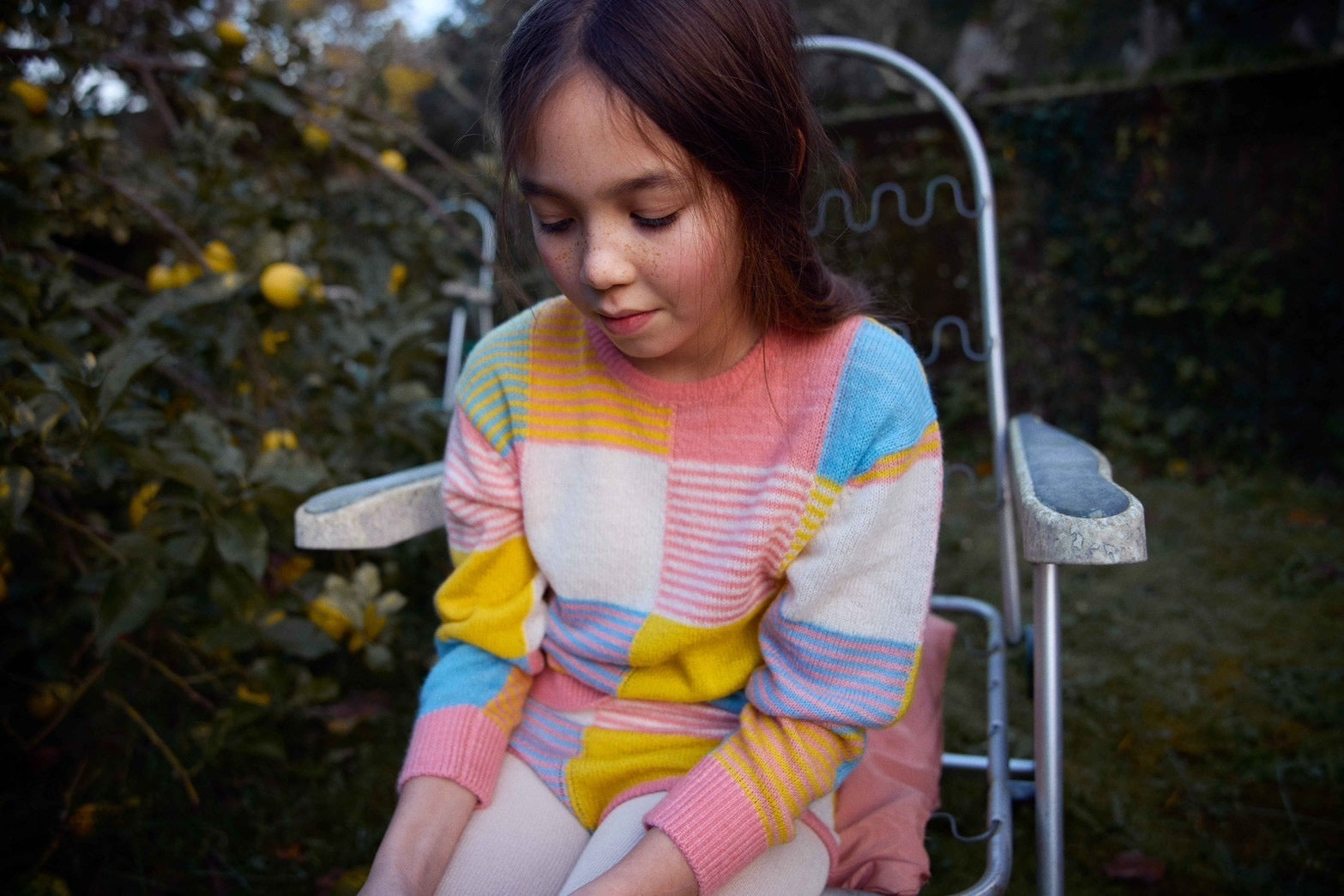 FISH & KIDS / PATCHWORK PASTELS SWEATER – Mico Donum