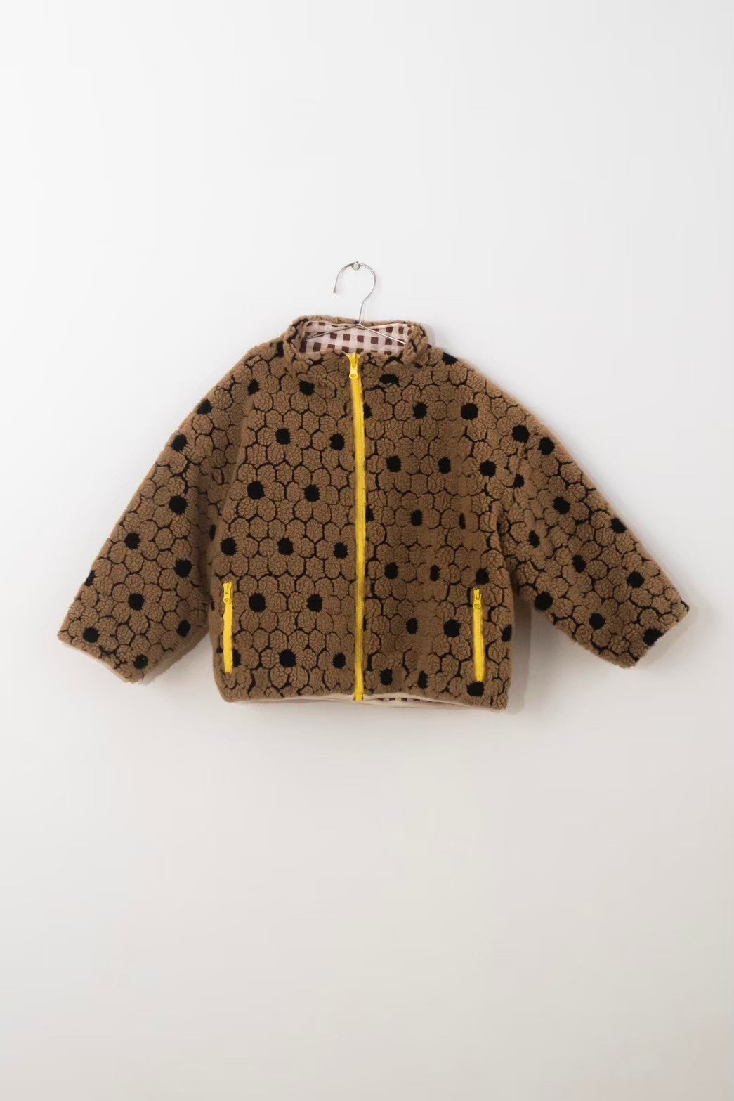 FISH & KIDS / TEDDY BEAR  REVERSIBLE JACSKET