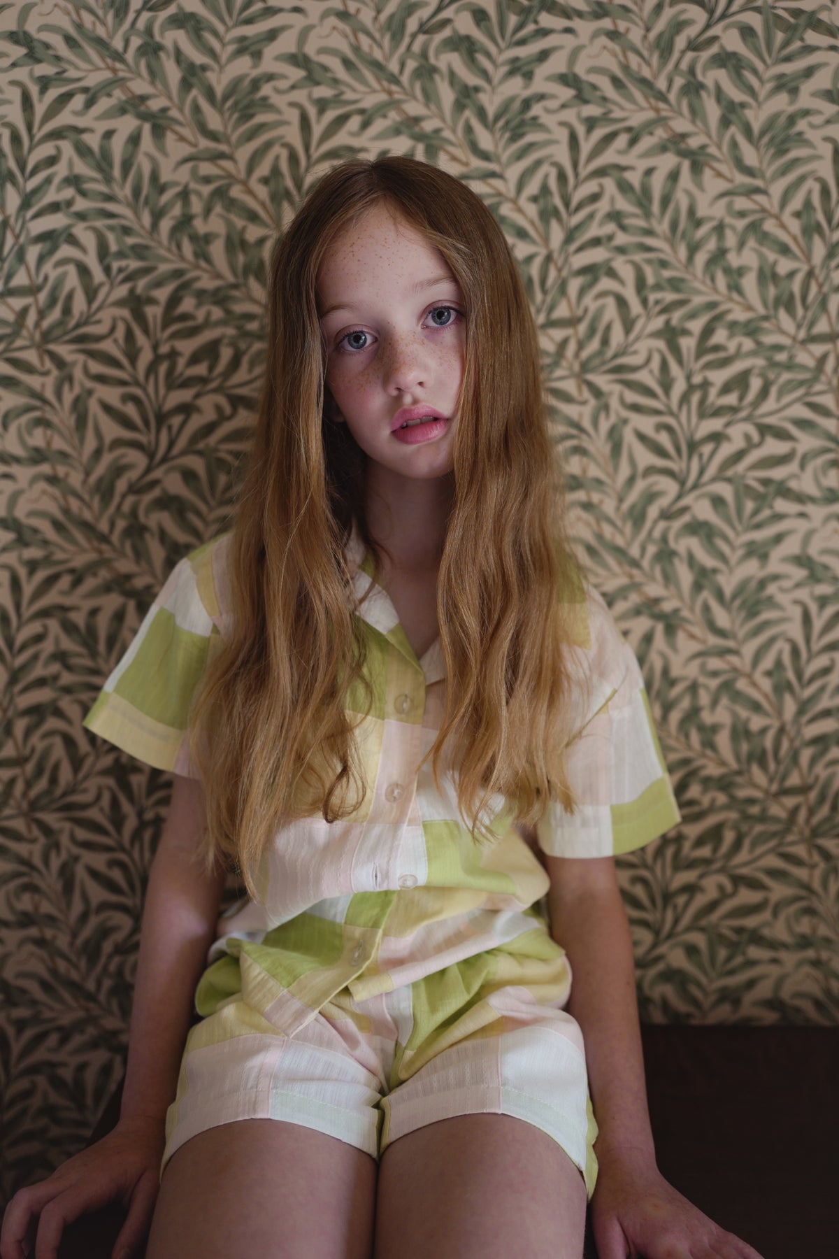FISH & KIDS / PASTEL PATCHWORK SHIRT