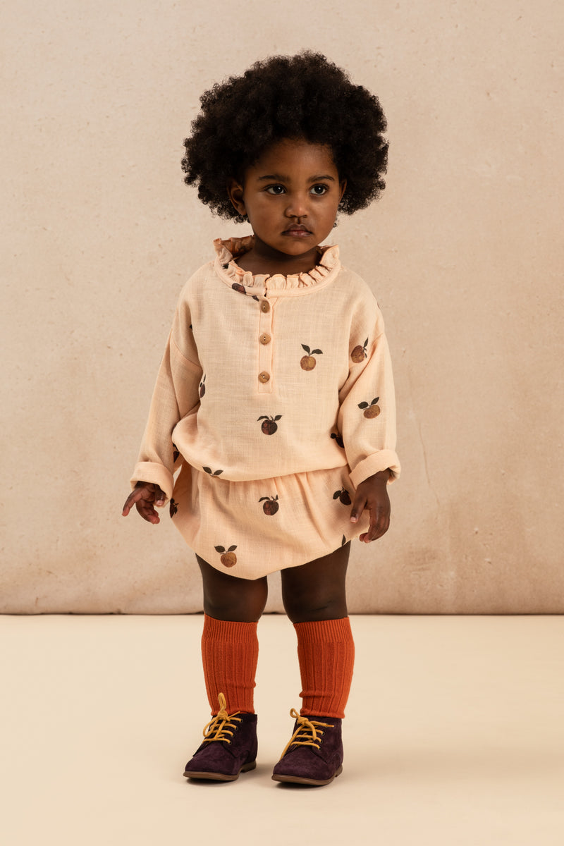 studio boheme paris / OLYMPE BLOUSE - LIGHT PINK - APPLE