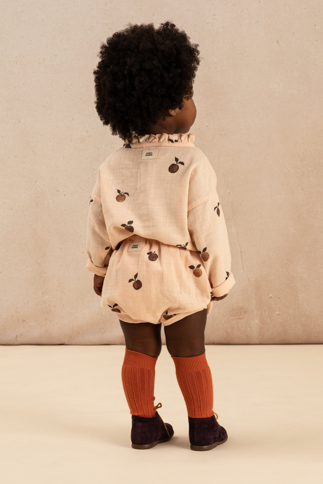 studio boheme paris / OLYMPE BLOUSE - LIGHT PINK - APPLE