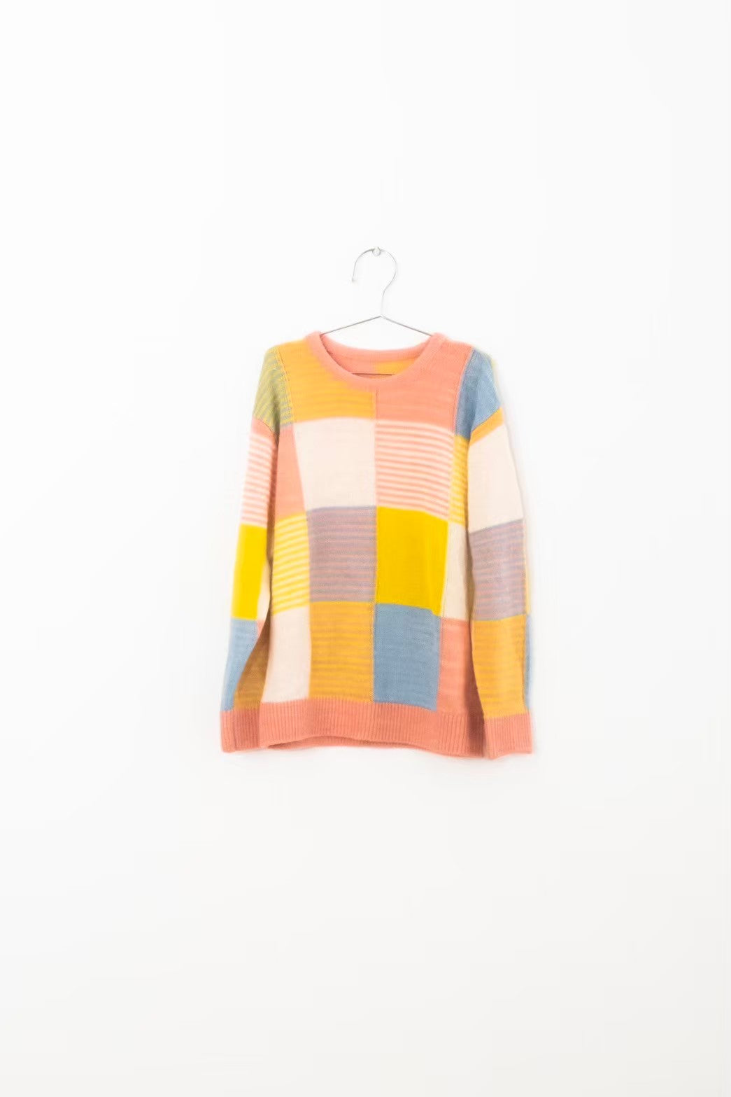 fish&kids 2024AW パッチワークトップス 4-5y fish&kids 2024AW パッチワークトップス 4-5y