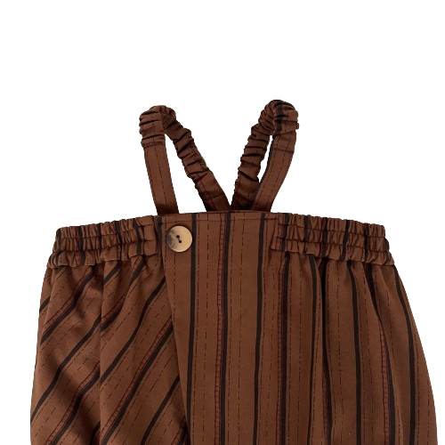 HELLO LUPO / Dalston Bloomers - stripy brown