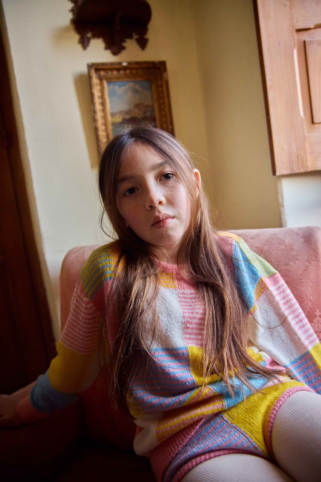 FISH & KIDS / PATCHWORK PASTELS SWEATER – Mico Donum