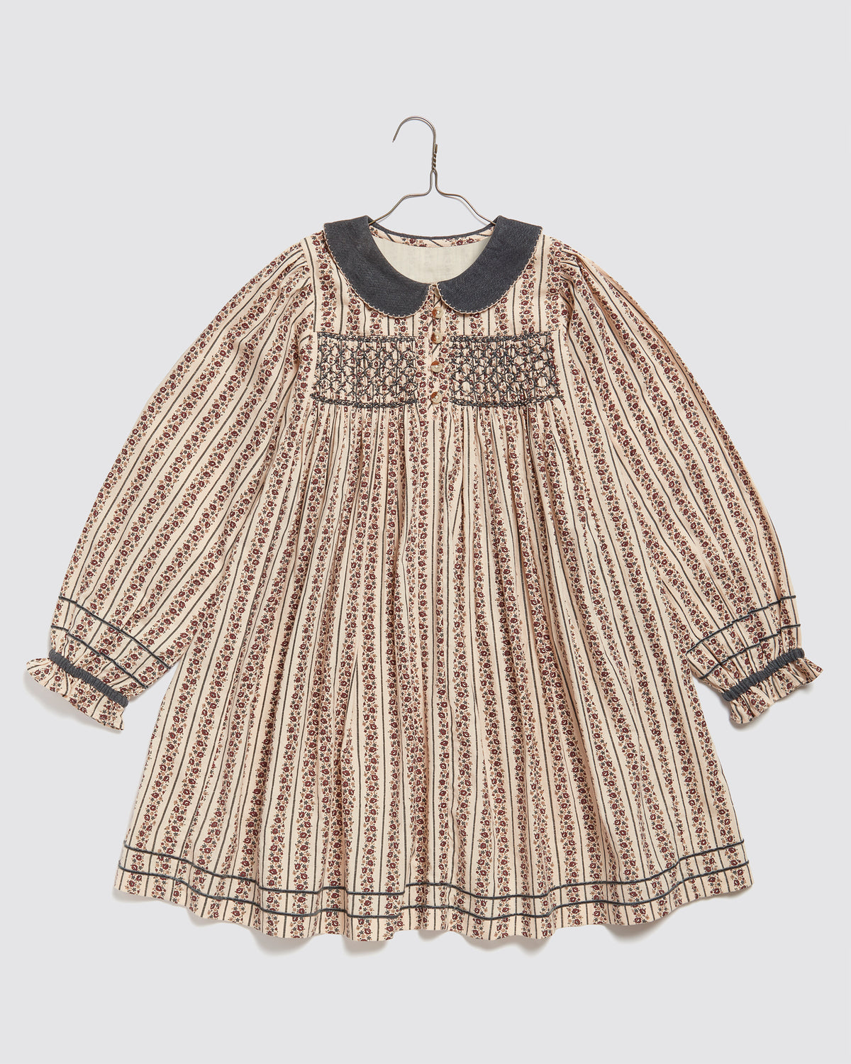 Little Cotton Clothes / Elizabeth Smocked Dress in Mallory Floral