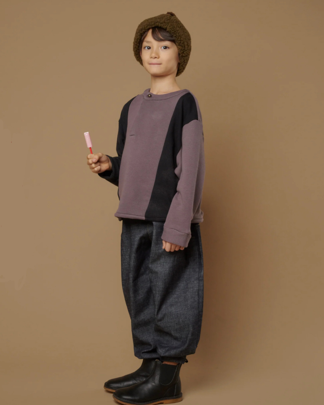 HELLO LUPO / Adam Top - Licorice/Grape