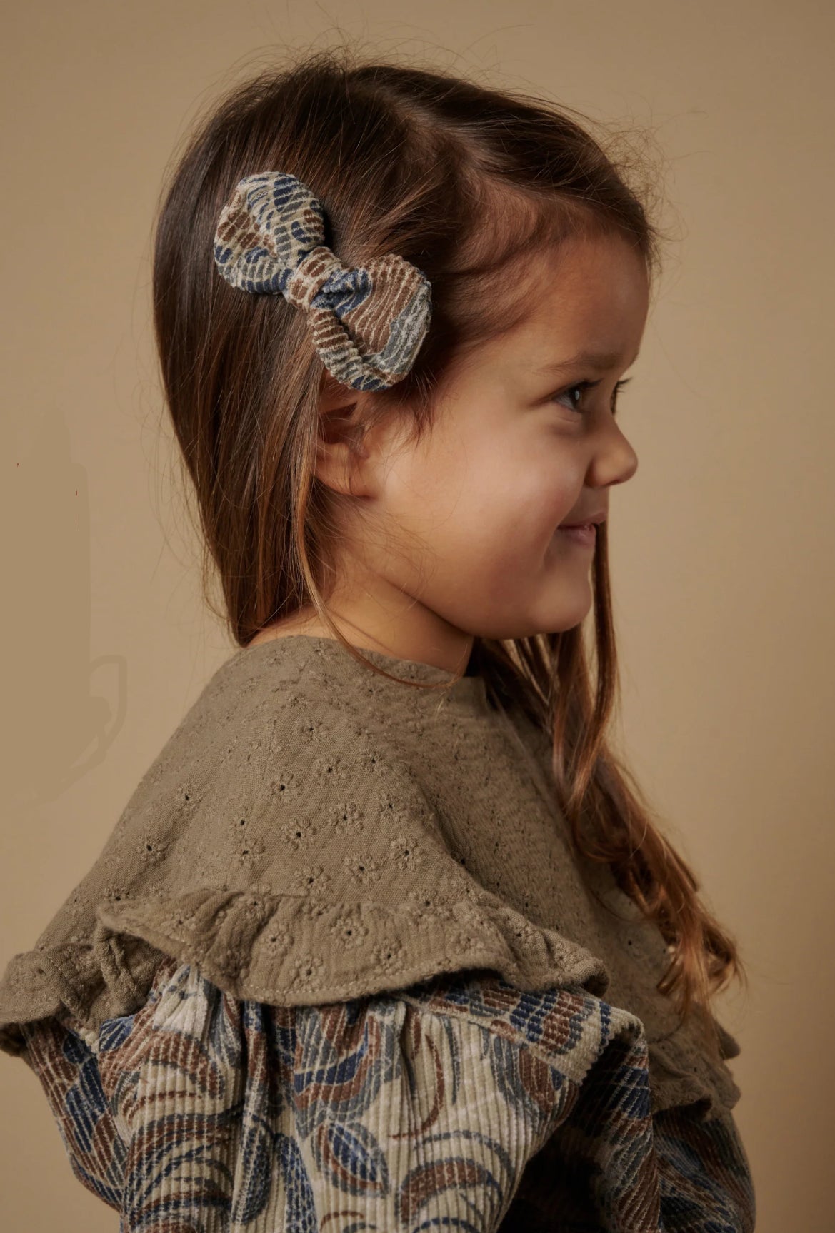 HELLO LUPO / Lacey Top - Vintage Flower/Beige Blossom