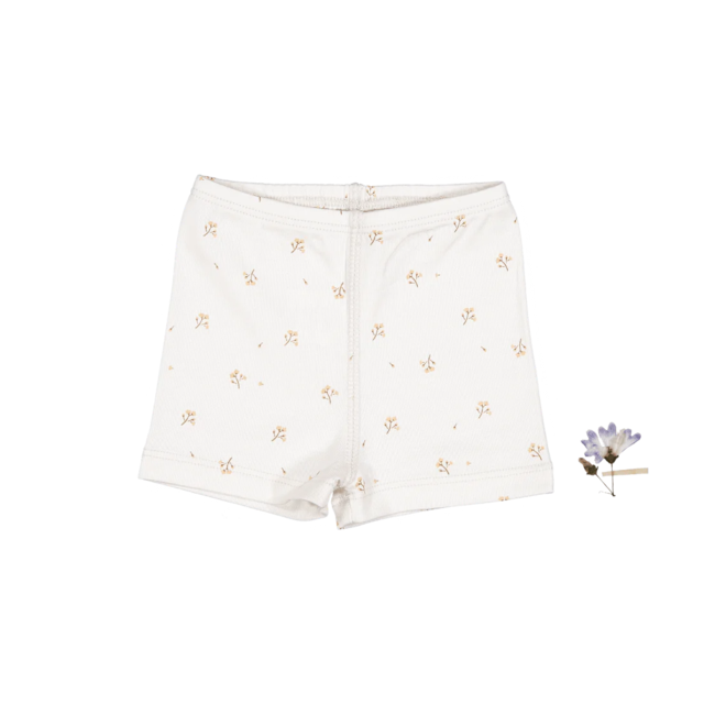 lovely littles / The Printed Short - Tan Blossom