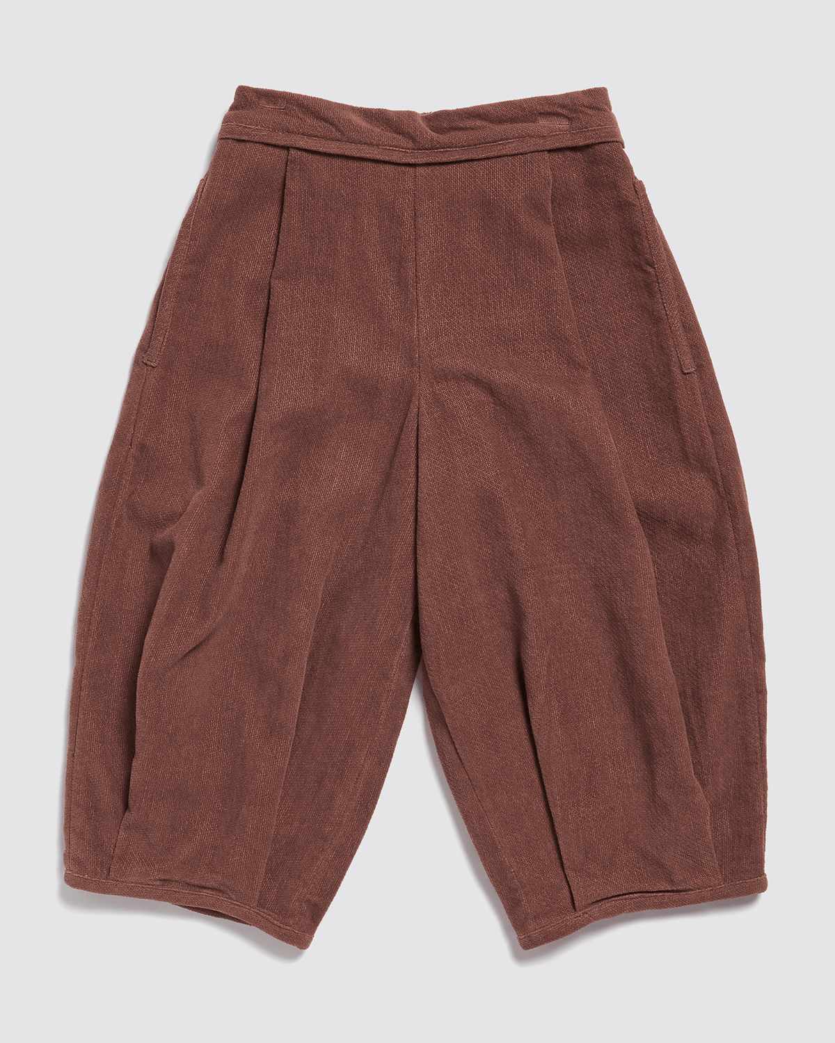 Little Cotton Clothes / Jessica Trousers Velvet in Nutmeg