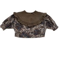 HELLO LUPO / Lacey Top - Vintage Flower/Beige Blossom