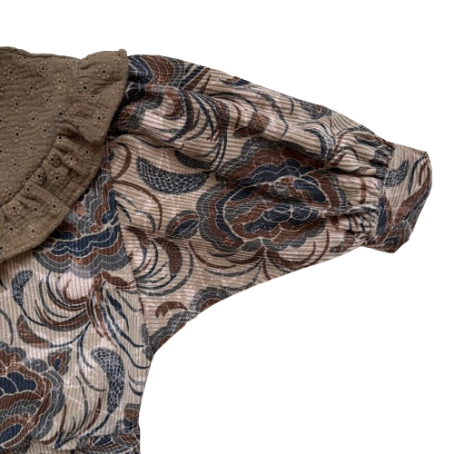 HELLO LUPO / Lacey Top - Vintage Flower/Beige Blossom