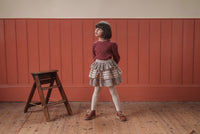 Little Cotton Clothes / Organic Pointelle T-shirt Redcurrent