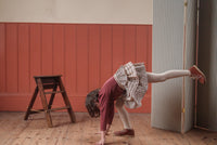 Little Cotton Clothes / Organic Pointelle T-shirt Redcurrent