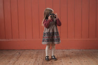 Little Cotton Clothes / Organic Pointelle T-shirt Redcurrent