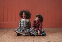 Little Cotton Clothes / Quilted Jessica Trousers Harlequin Floral