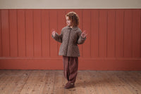 Little Cotton Clothes / Jessica Trousers Velvet in Nutmeg