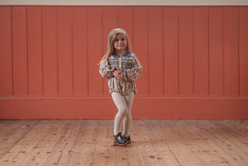 Little Cotton Clothes / Emille Romper Mallory Floral