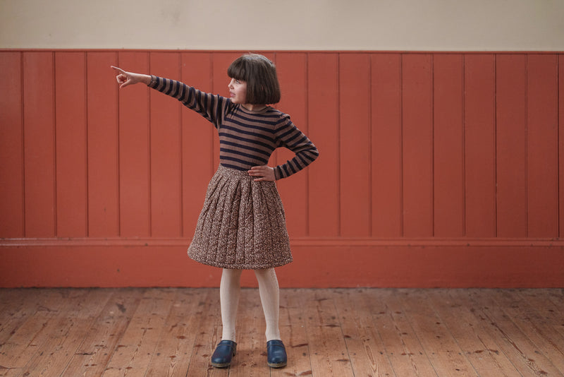 Little Cotton Clothes / Puff Skirt Bracken Floral