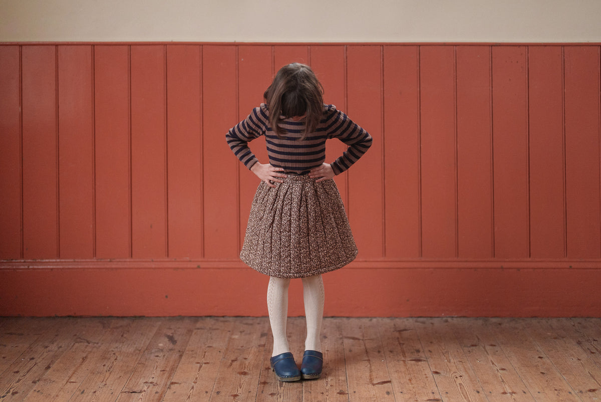 Little Cotton Clothes / Puff Skirt Bracken Floral