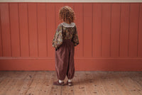 Little Cotton Clothes / Jessica Trousers Velvet in Nutmeg