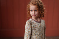 Little Cotton Clothes / Organic Pointelle T-shirt Prairie Floral