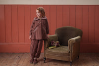 Little Cotton Clothes / Jessica Trousers Velvet in Nutmeg
