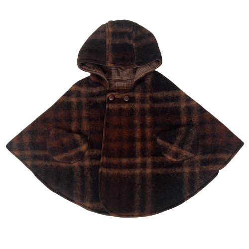 HELLO LUPO / N Poncho - chestnut