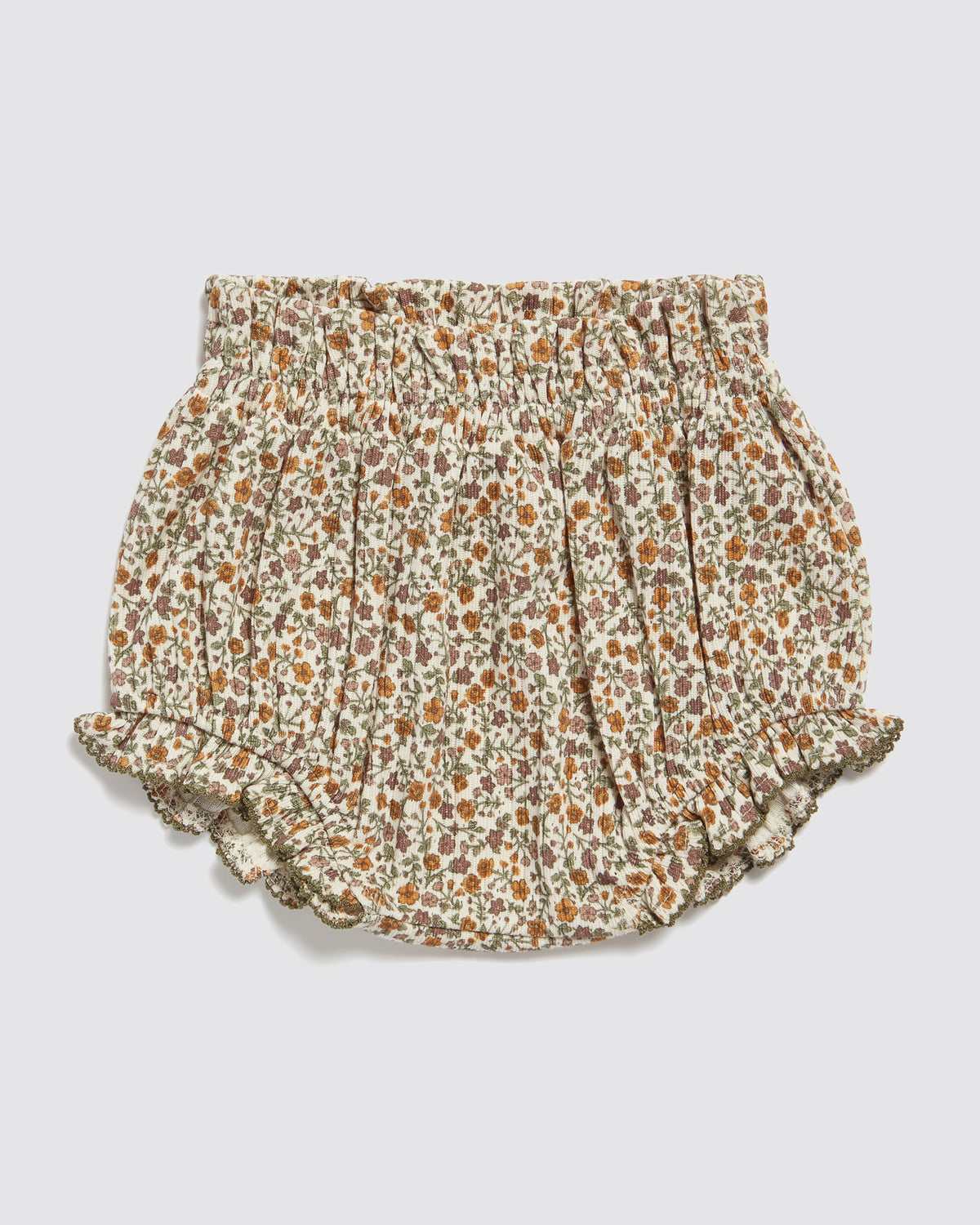 Little Cotton Clothes / Organic Pointelle Didi Bloomers Prairie Floral