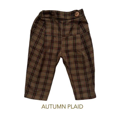 HELLO LUPO / Pietro Trousers - Autumn Plaid