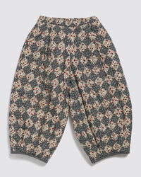 Little Cotton Clothes / Quilted Jessica Trousers Harlequin Floral