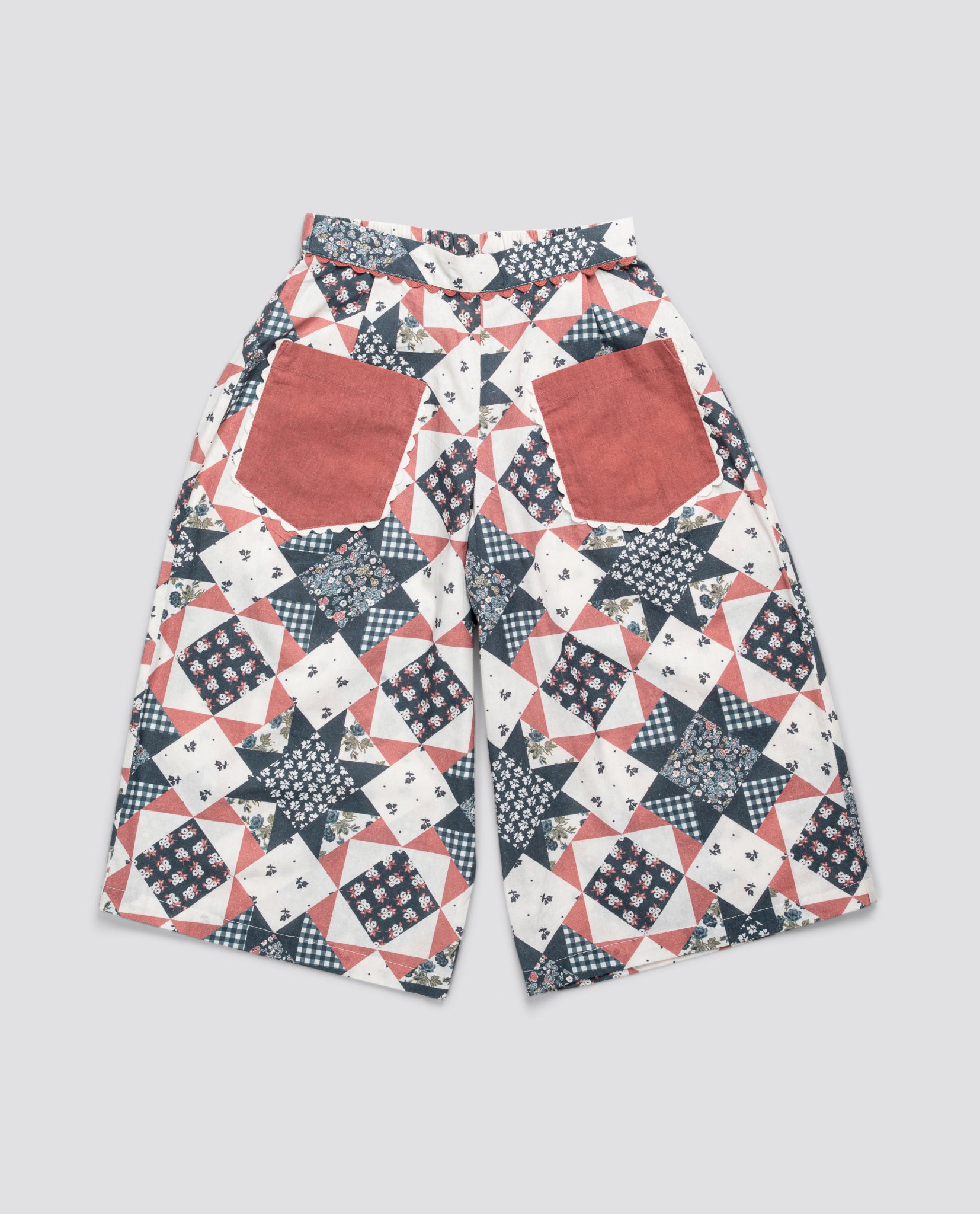 Little Cotton Clothes / Molly Trousers Patchwork Floral – Mico Donum