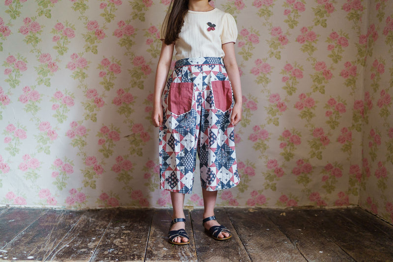 Little Cotton Clothes / Molly Trousers Patchwork Floral