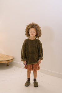 studio boheme paris /  FRILL SKIRT - OLD PINK - APPLES