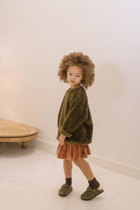 studio boheme paris /  FRILL SKIRT - OLD PINK - APPLES