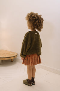 studio boheme paris /  FRILL SKIRT - OLD PINK - APPLES