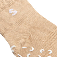 STUCKIES / cotton socks -sand / wood / shell / wave / rose